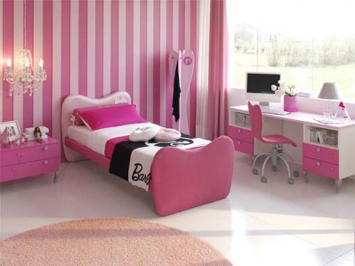 black and pink bedroom designs photo - 9