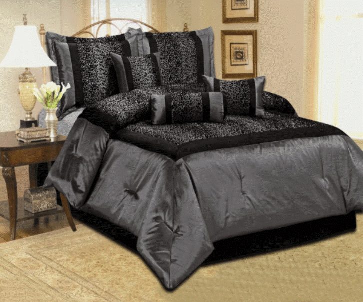 black and silver bedroom sets photo - 4