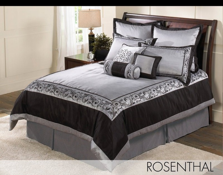 black and silver bedroom sets photo - 5