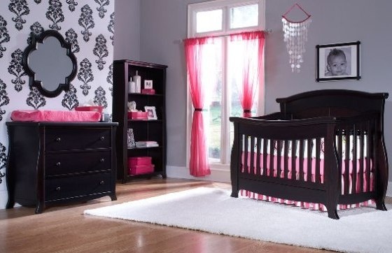 black baby bedroom furniture photo - 4