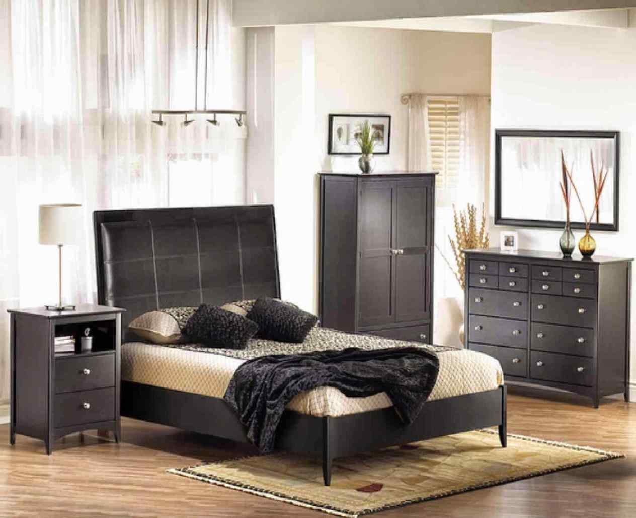 black bamboo bedroom furniture photo - 7