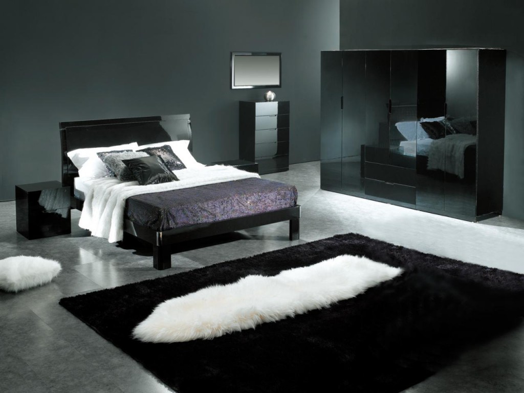 black bedroom designs photo - 8