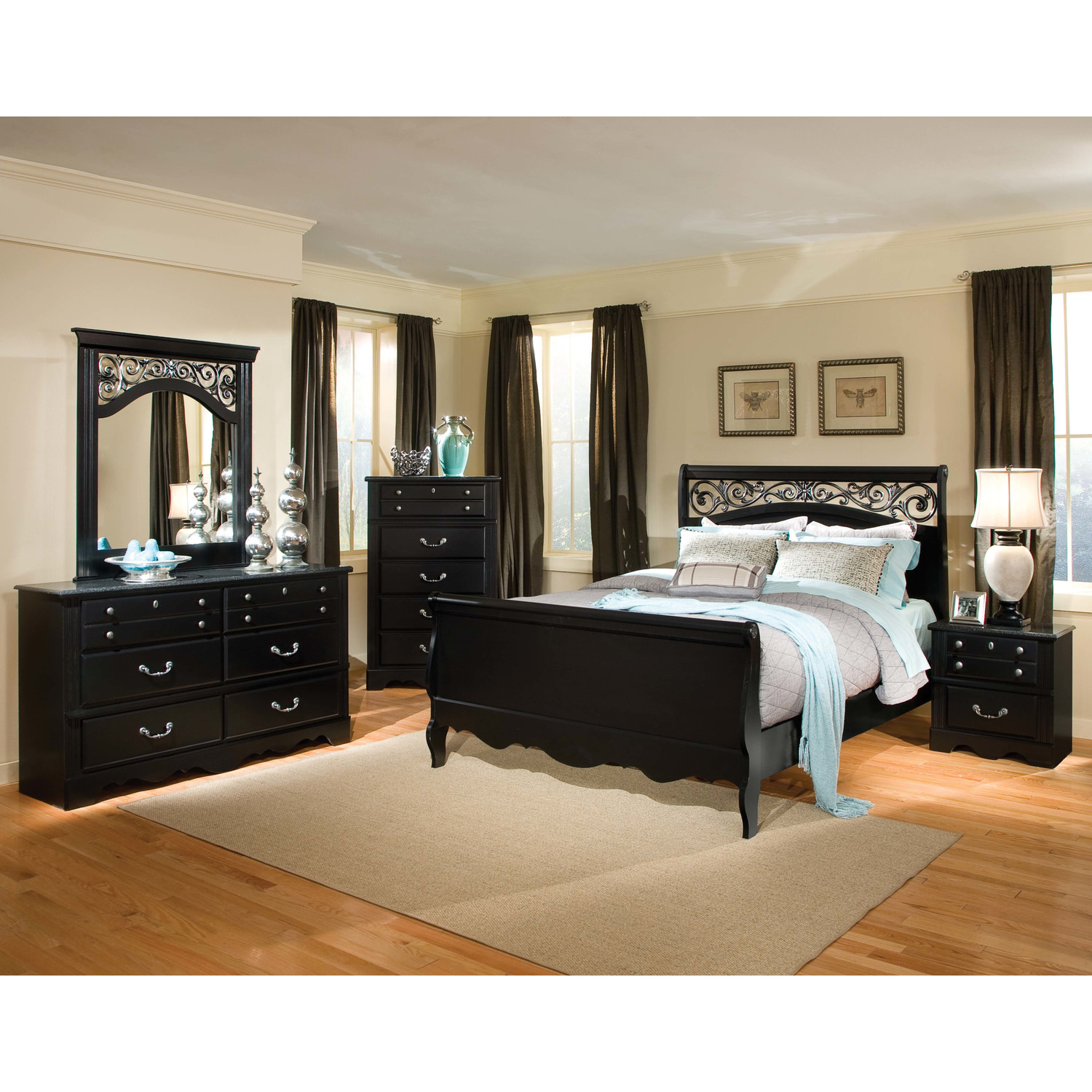 black bedroom furniture belfast photo - 1