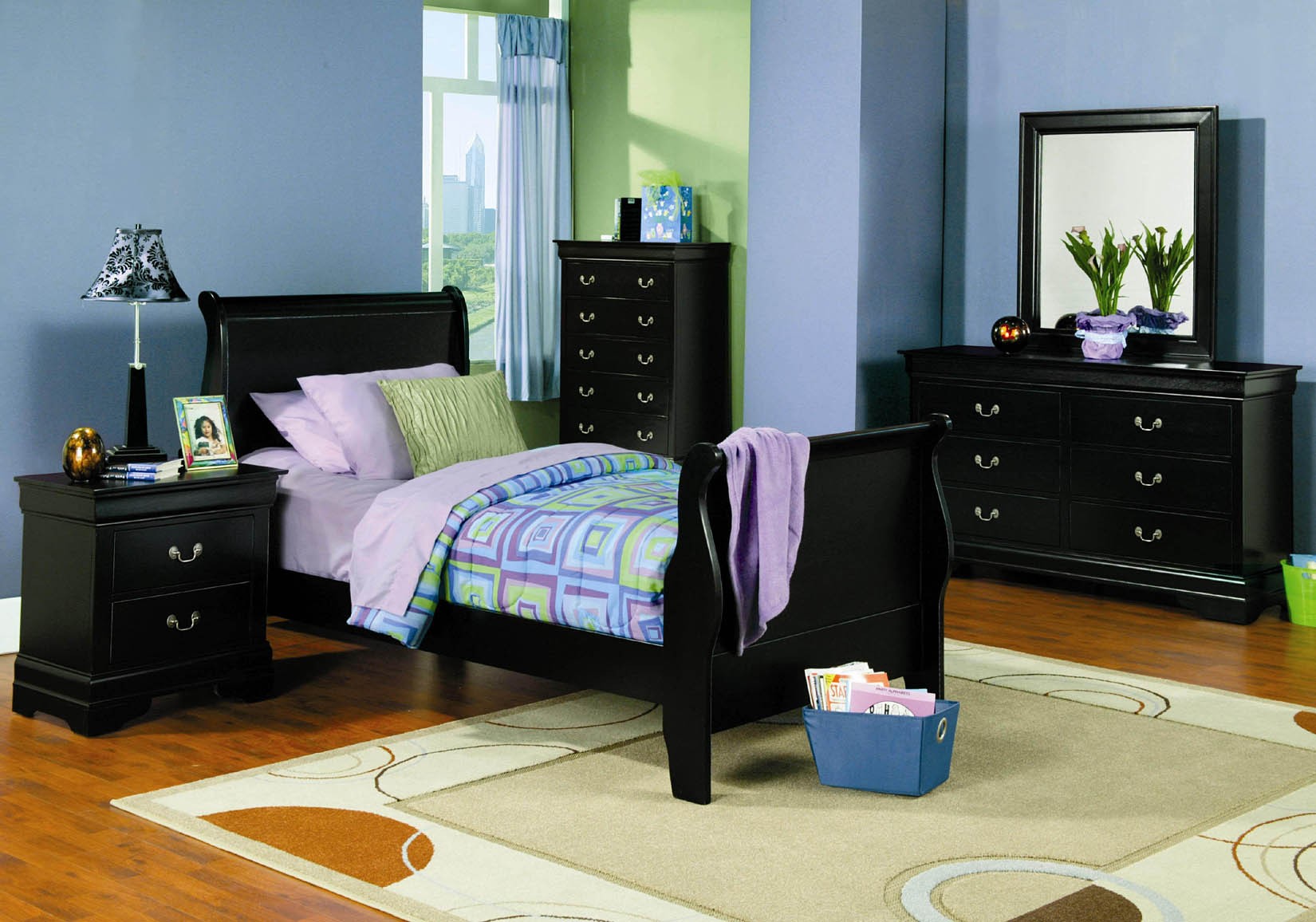 black bedroom furniture for kids photo - 9