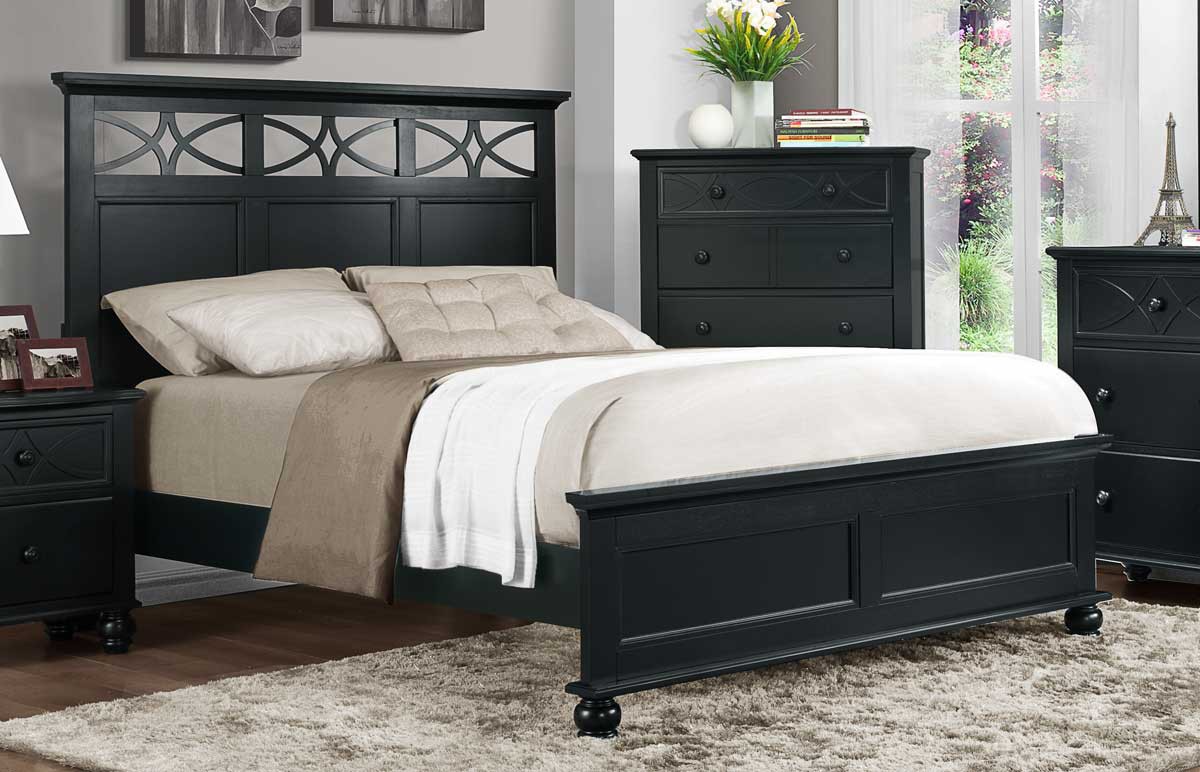 black bedroom furniture full size photo - 1