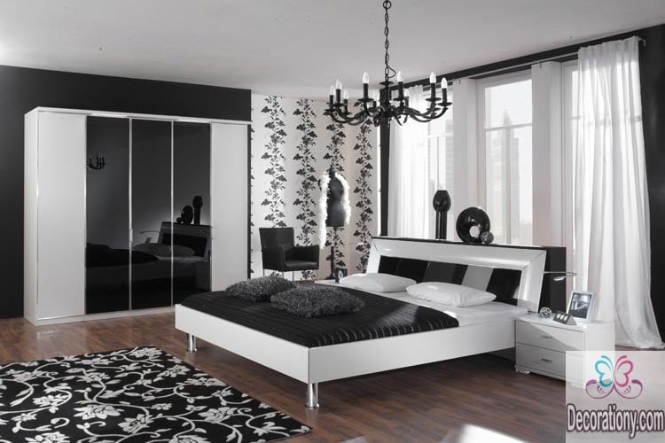 black bedroom furniture room decor photo - 6