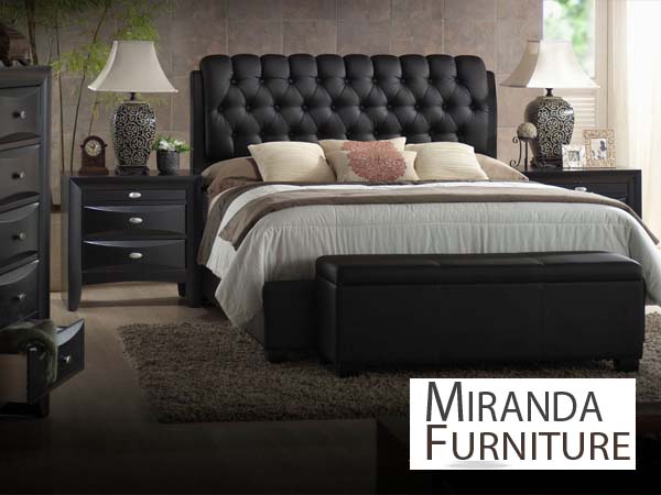 black bedroom furniture sets king photo - 9