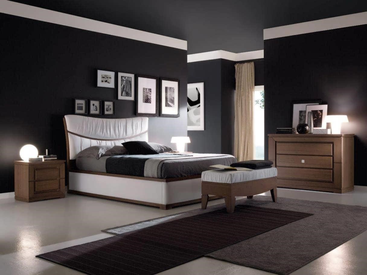 black bedroom furniture what color walls photo - 8