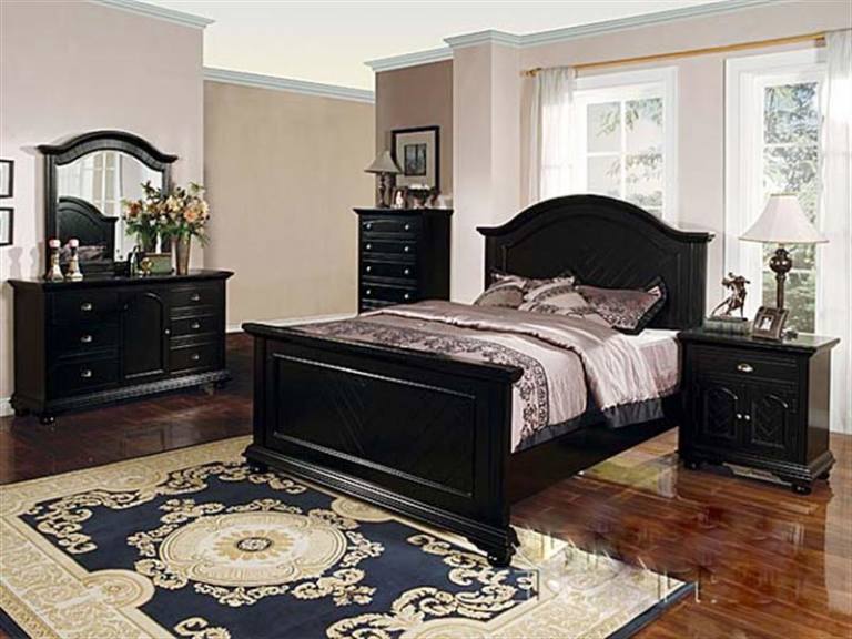 black california king bedroom furniture sets photo - 7