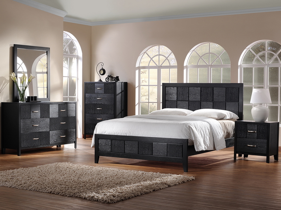 black designer bedroom furniture photo - 10