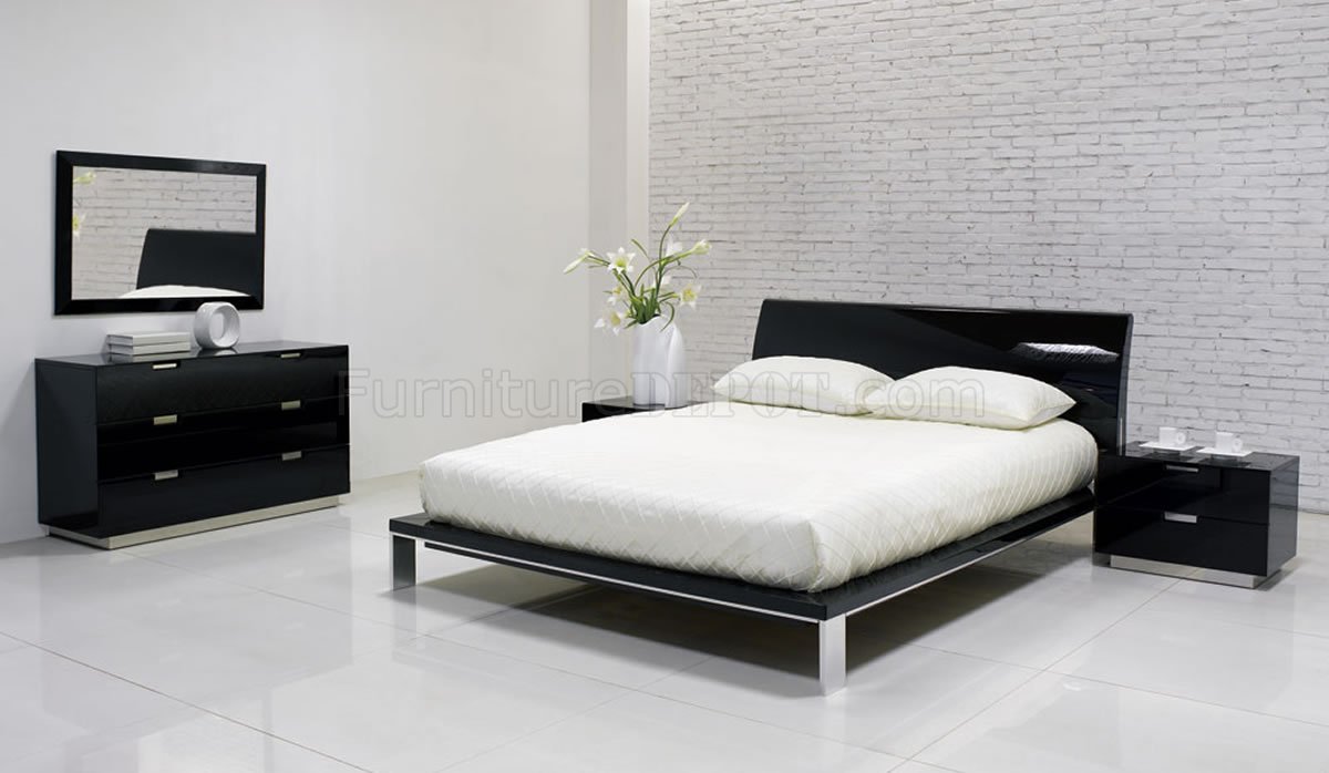 black designer bedroom furniture photo - 5