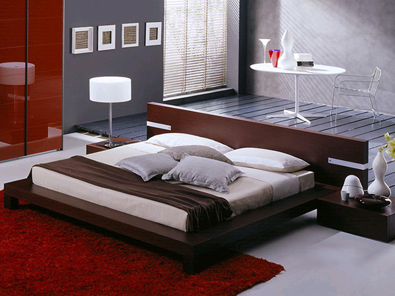 black elegant bedroom furniture photo - 8
