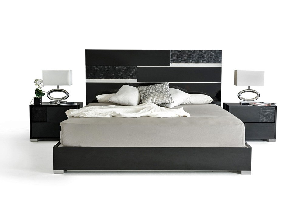 black enamel bedroom furniture photo - 6