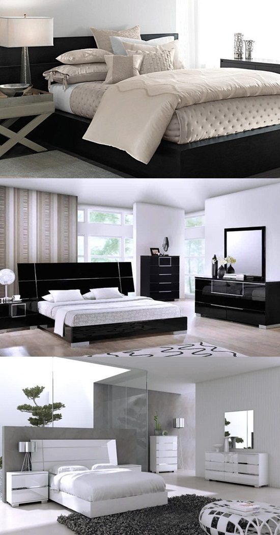 black enamel bedroom furniture photo - 7