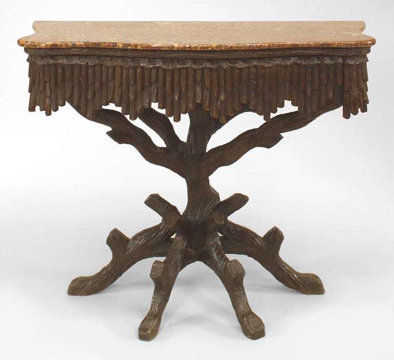 black forest sofa table photo - 3