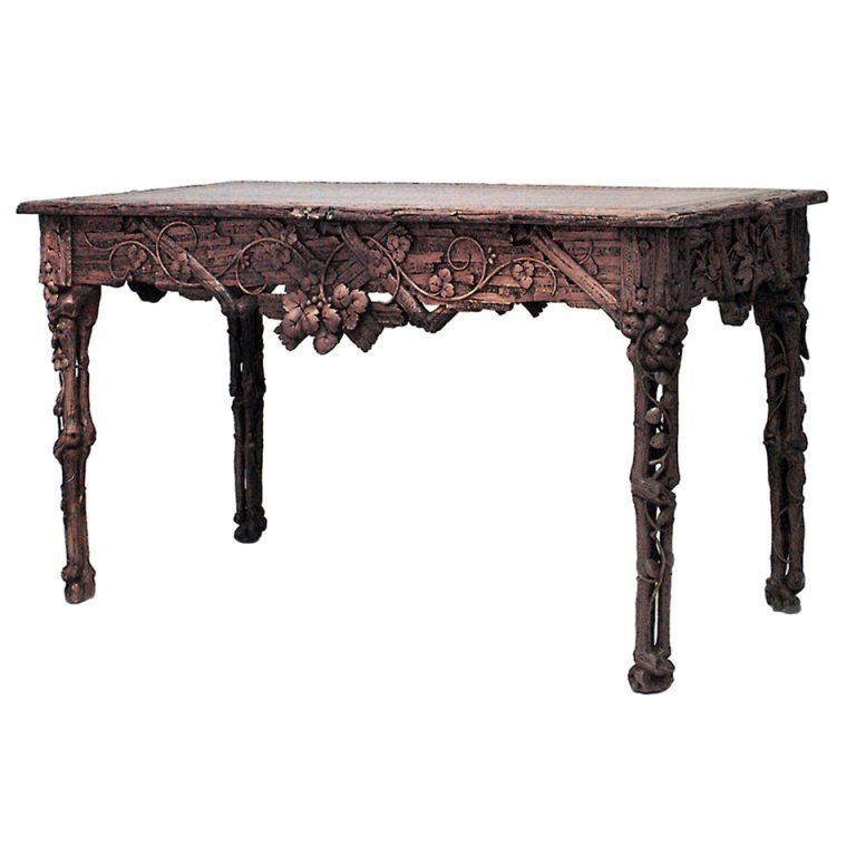 black forest sofa table photo - 9