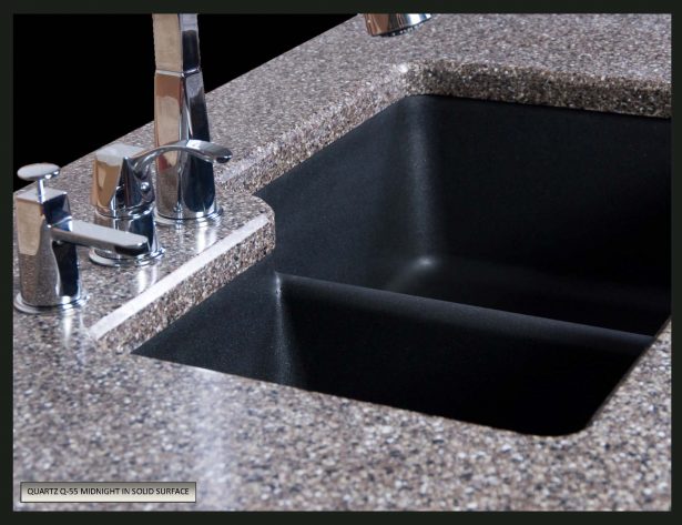 black granite composite sink cleaning photo - 9