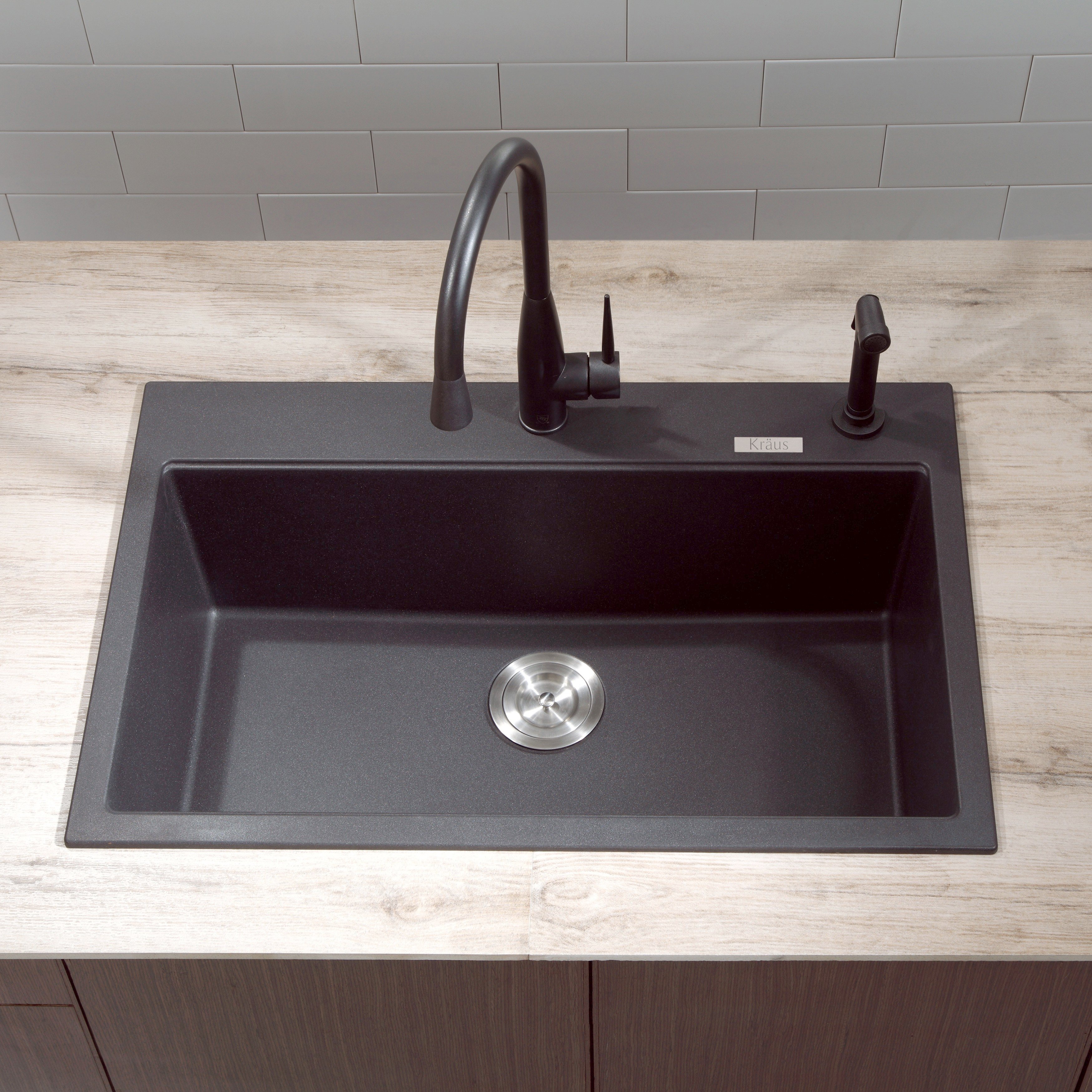 black granite composite sink reviews photo - 3