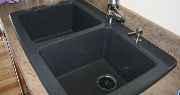 black granite sink cleaner photo - 9