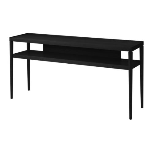 black sofa table ikea photo - 2