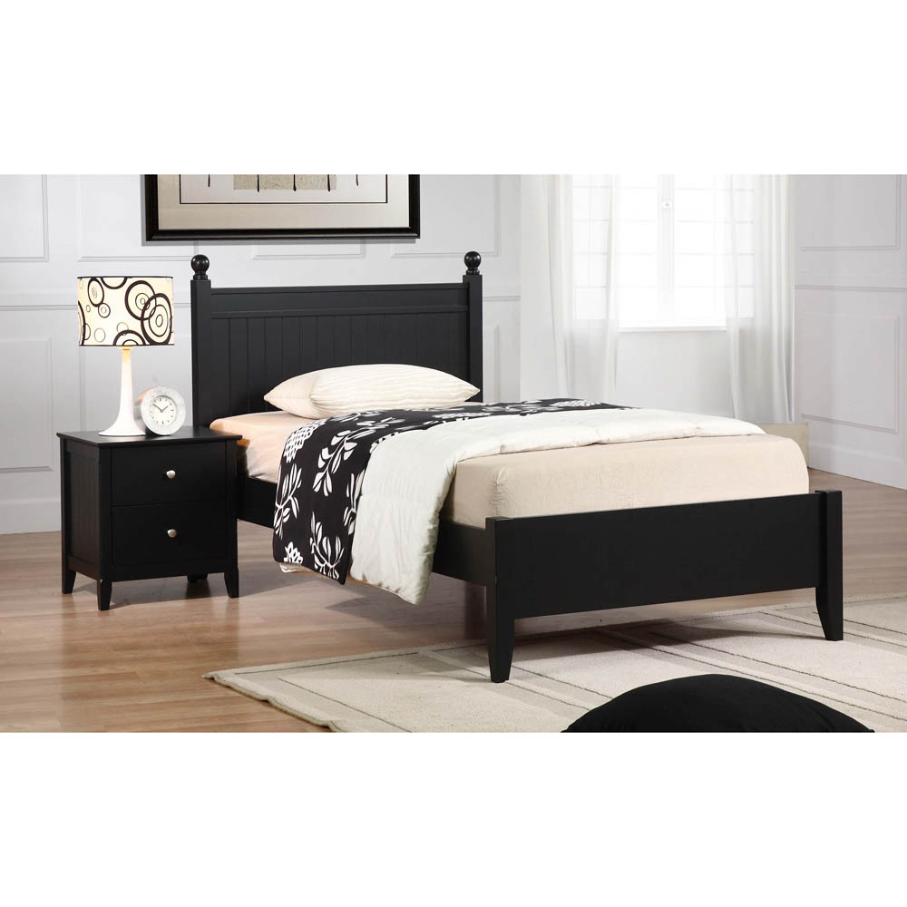 black twin beds for kids photo - 2