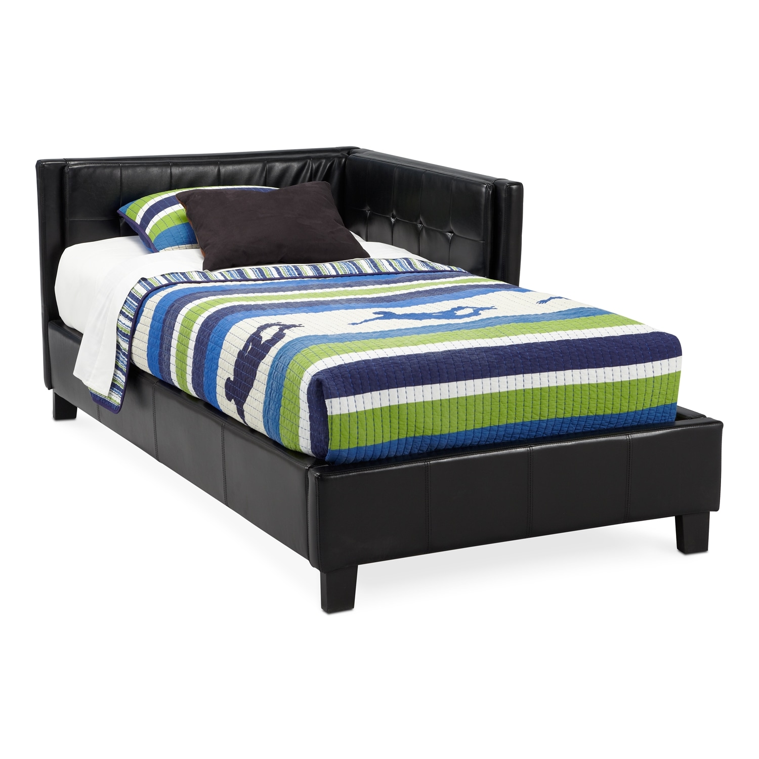 black twin beds for kids photo - 4