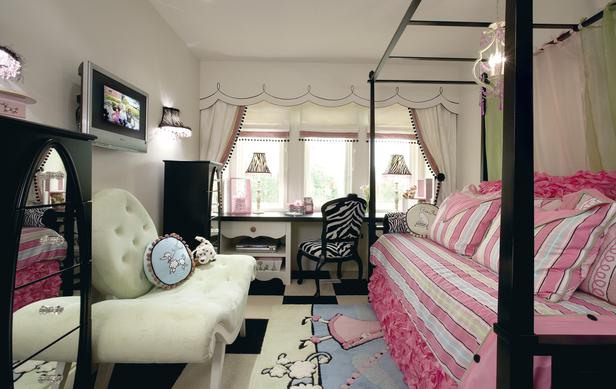 candice olson french bedroom photo - 8
