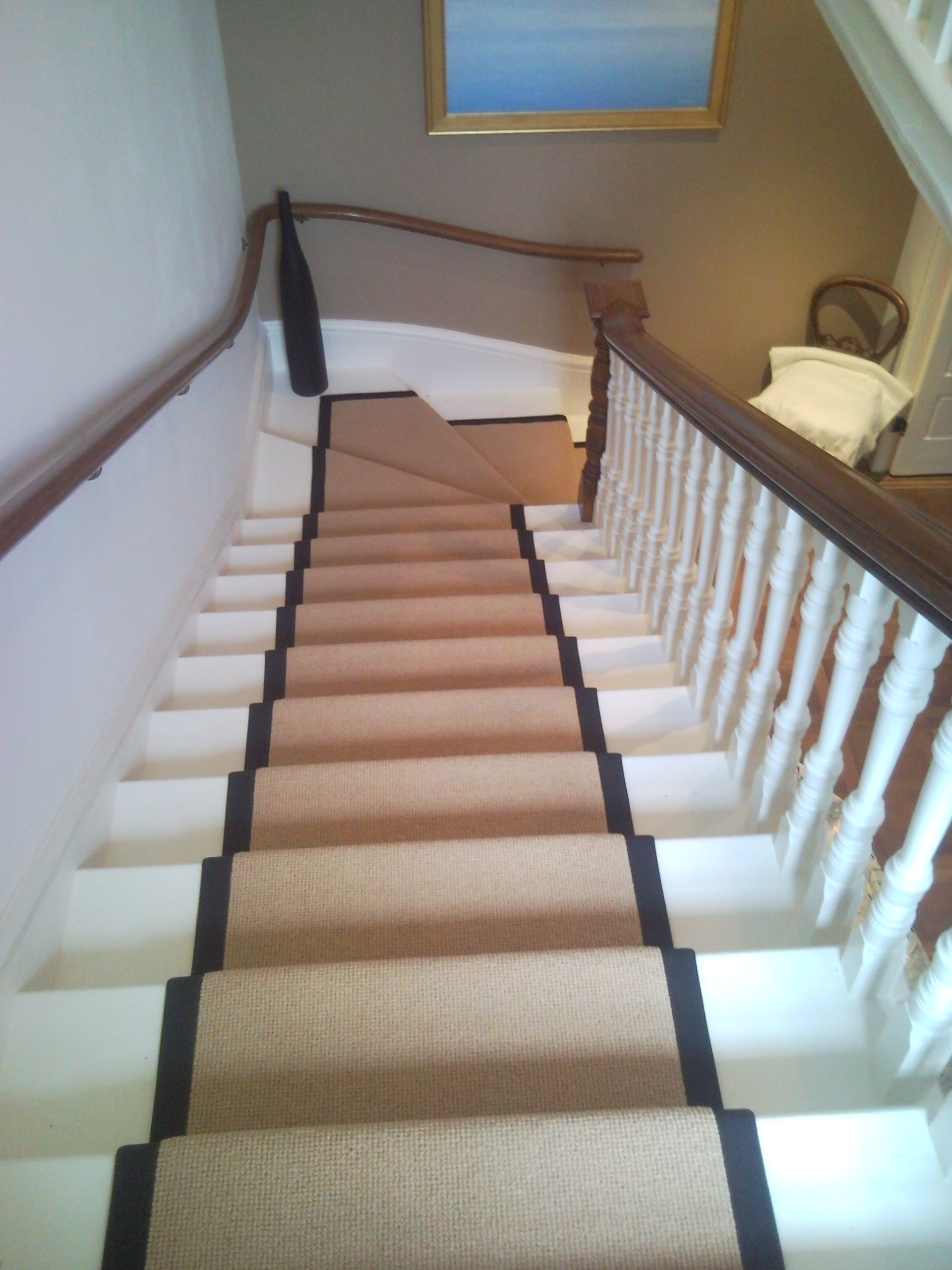 carpet runner for stairs over carpet photo - 4