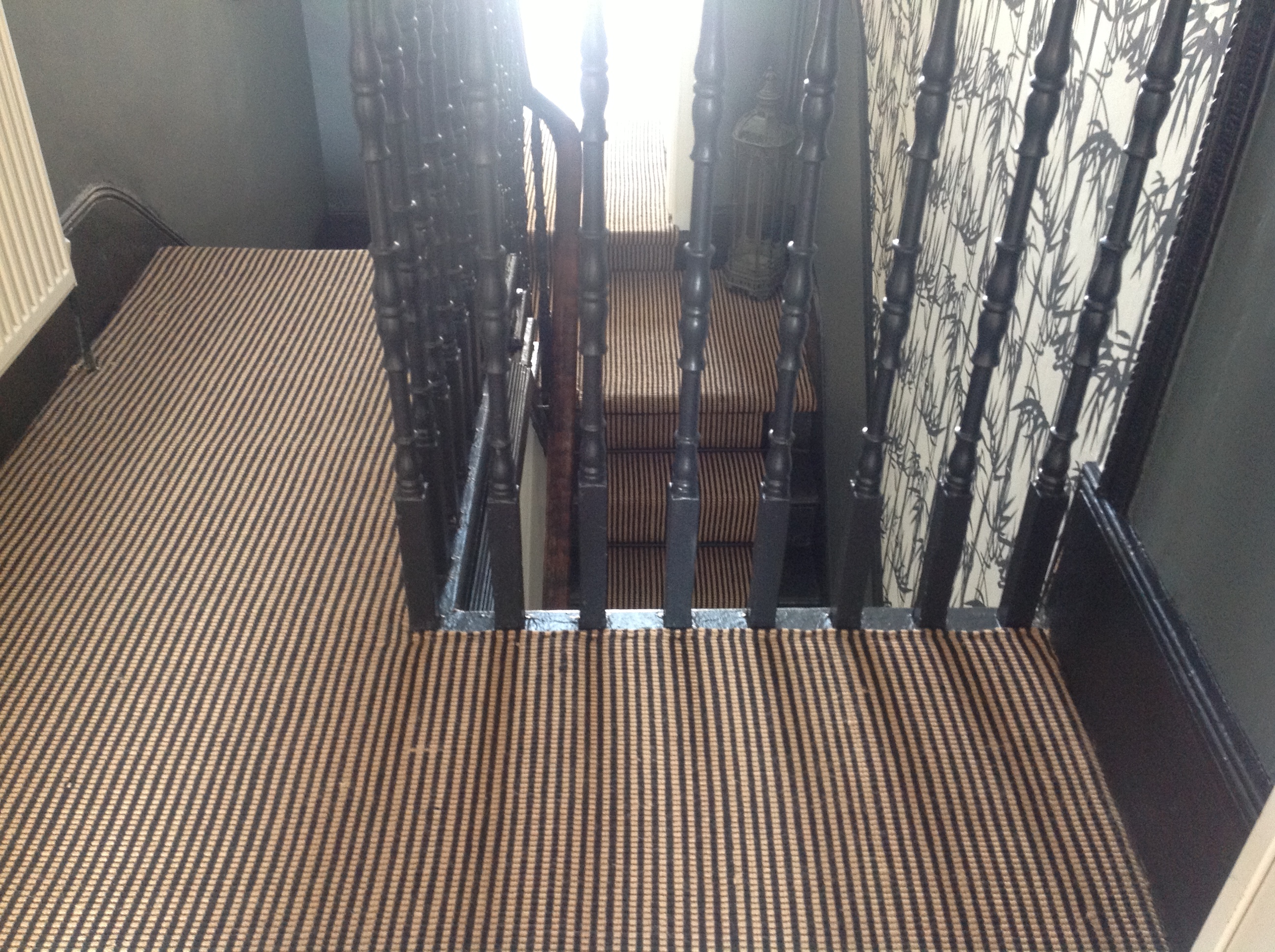 carpet runner for stairs with landing photo - 4