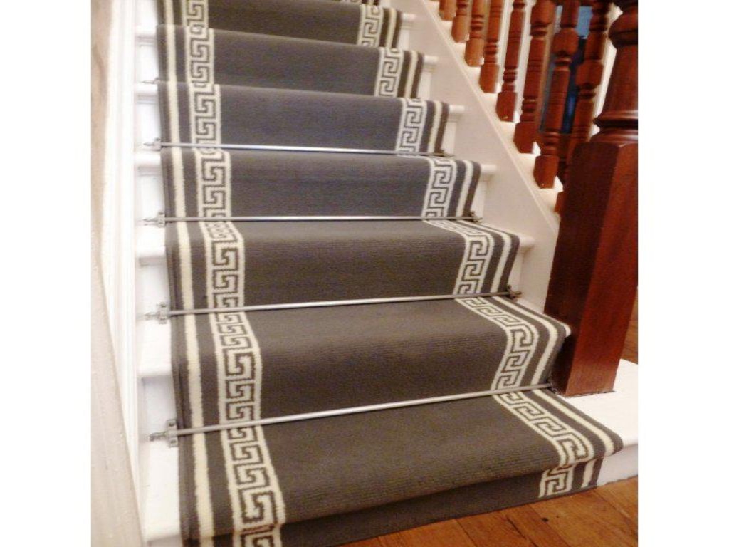 carpet runner stair bars photo - 10