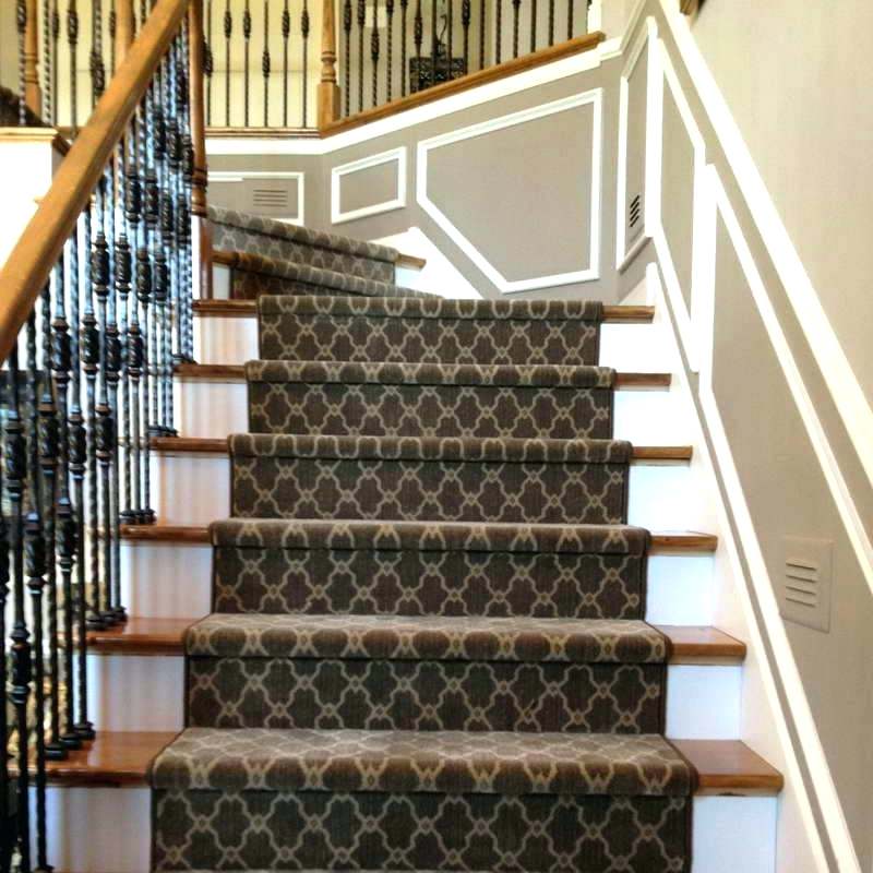 carpet runners for stairs modern photo - 5