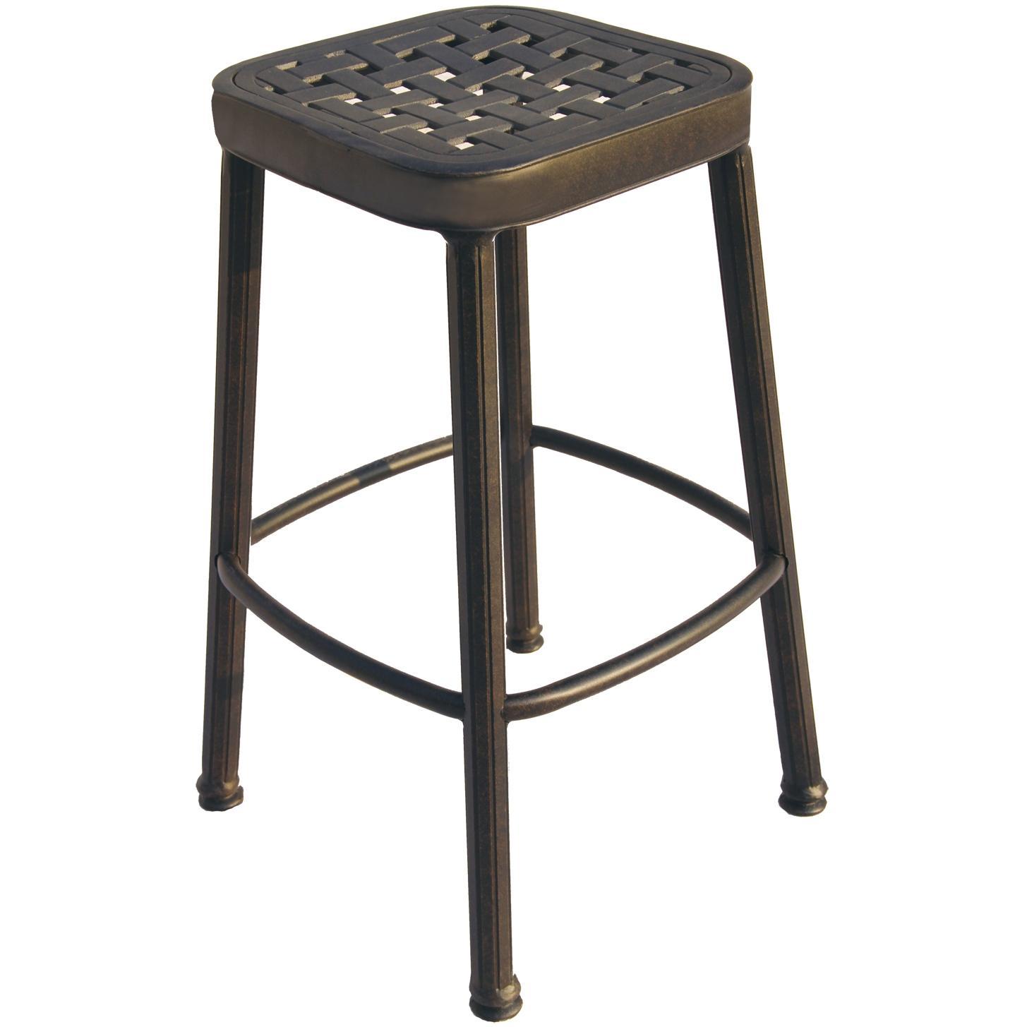 cast aluminum bar stools photo - 1