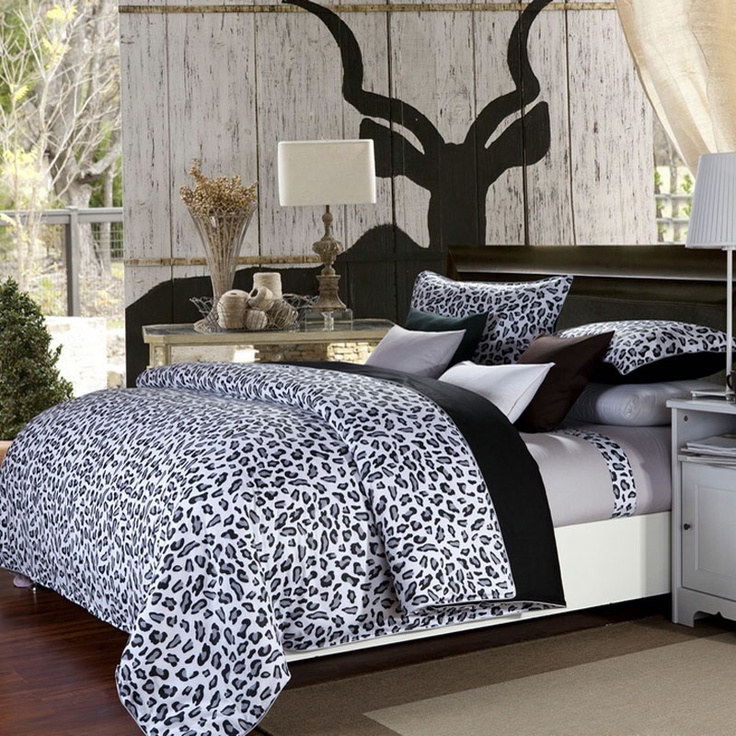 cheetah print bedroom set photo - 10
