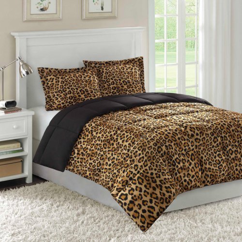 cheetah print bedroom set photo - 5