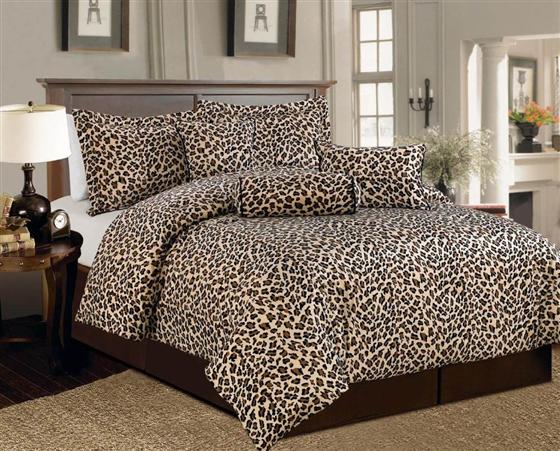 cheetah print bedroom theme photo - 2