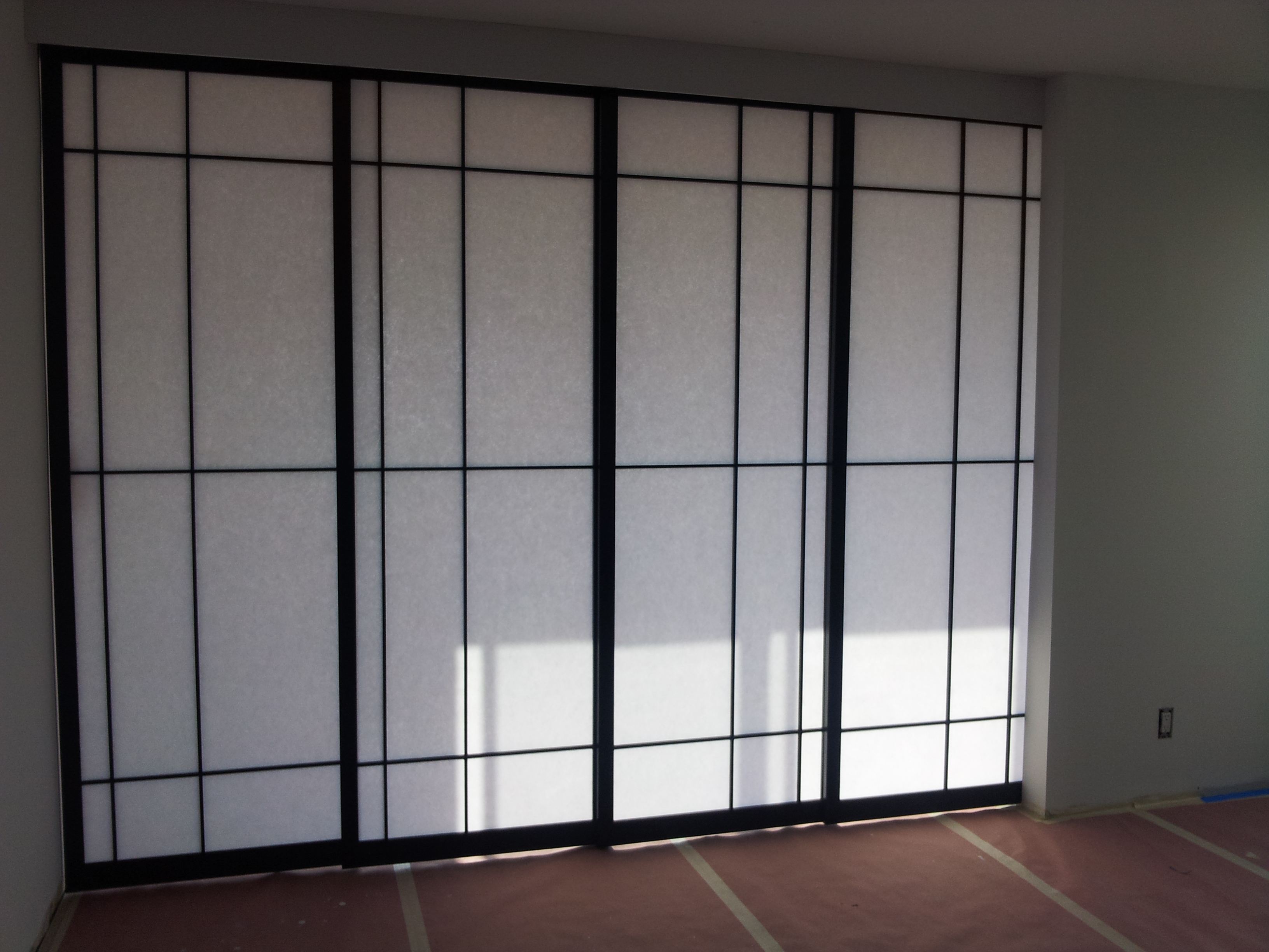 chinese sliding room dividers photo - 2