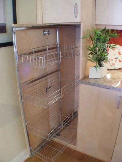 chrome pantry shelving systems photo - 4