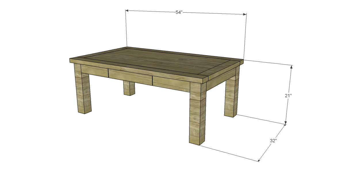 coffee table design plan photo - 4