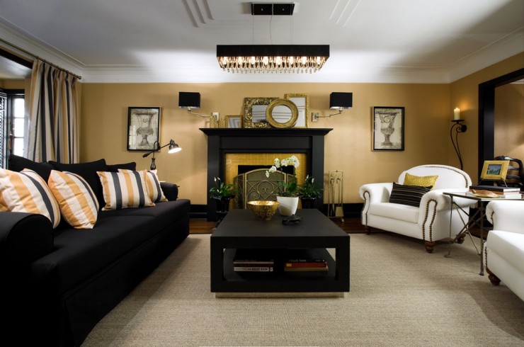 colin and justin living room designs photo - 6
