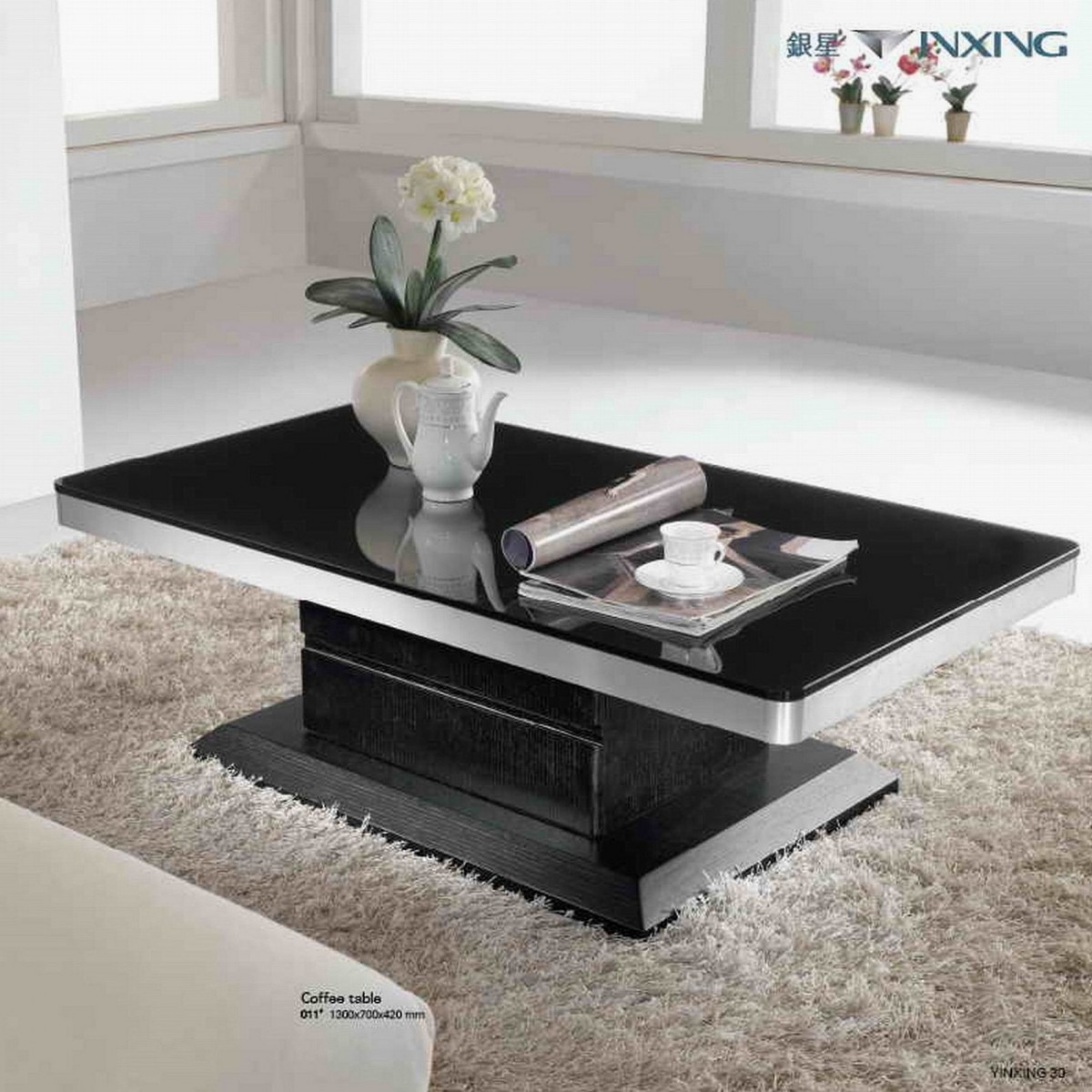 contemporary coffee tables sets photo - 4