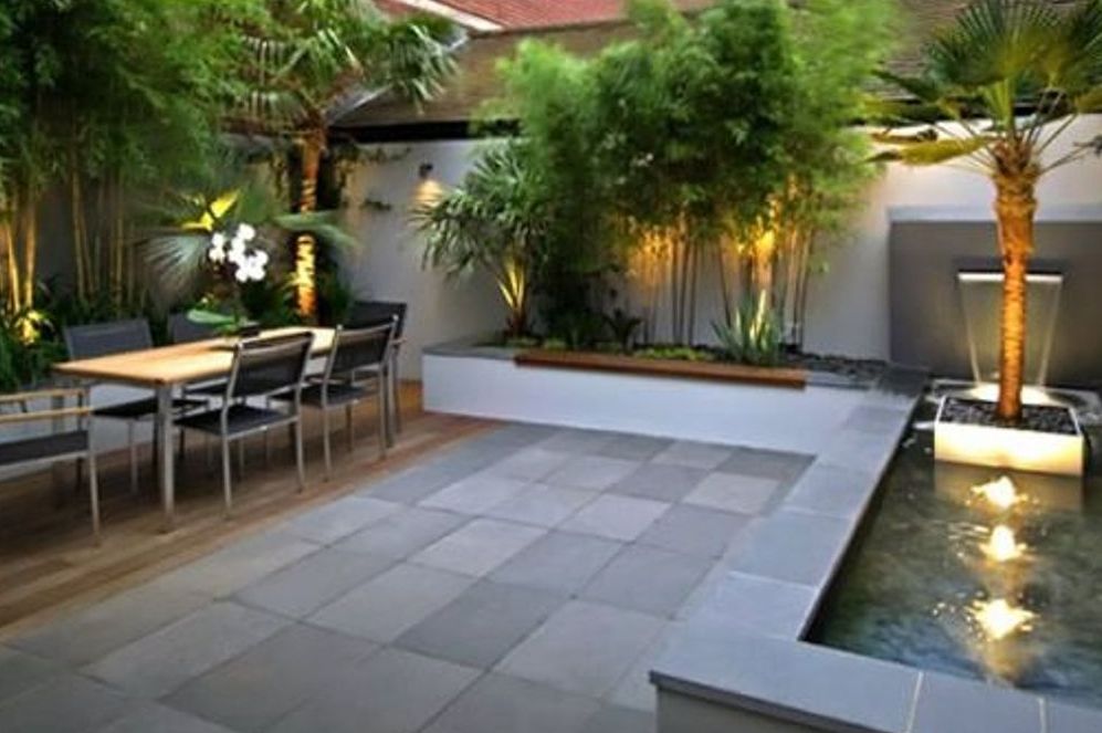 contemporary garden patio ideas photo - 8