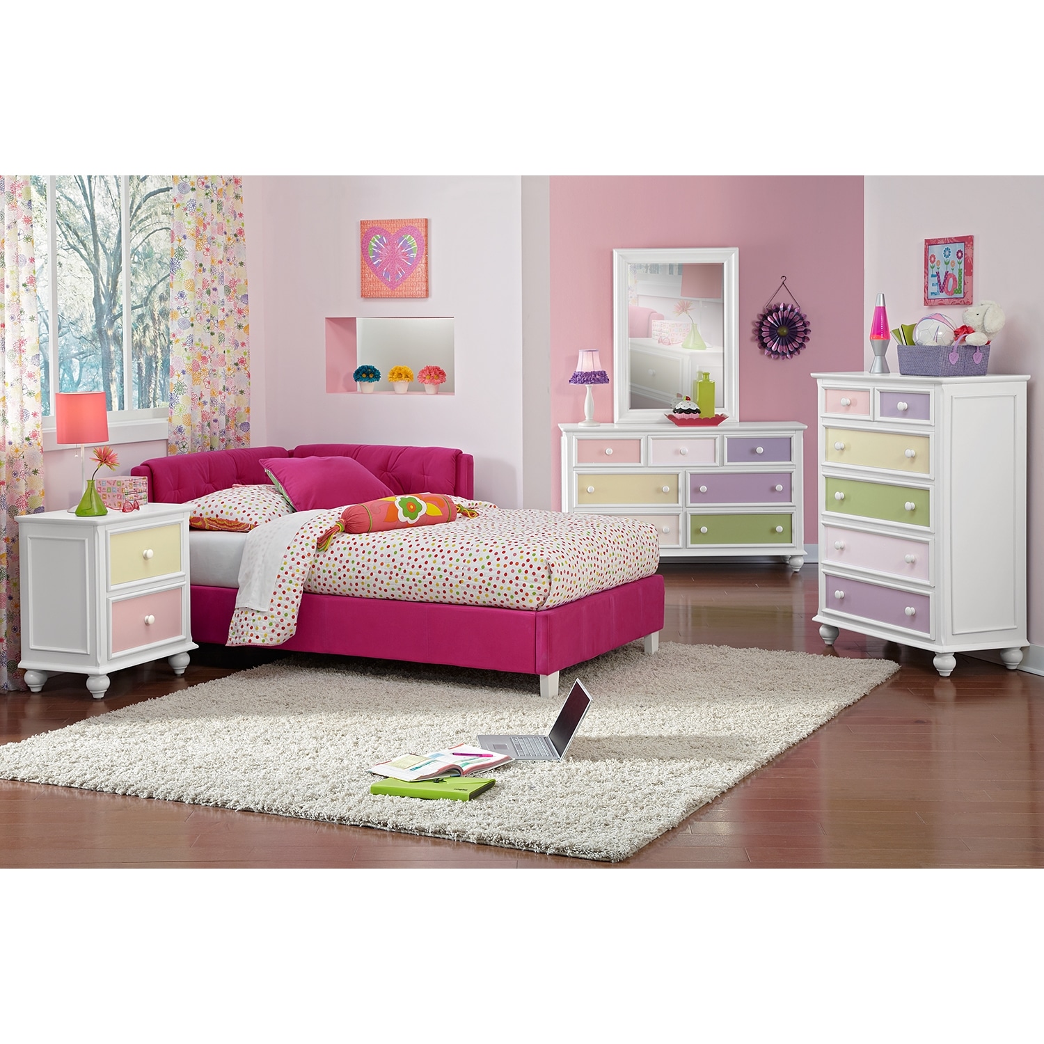 corner bedroom furniture for kids photo - 2