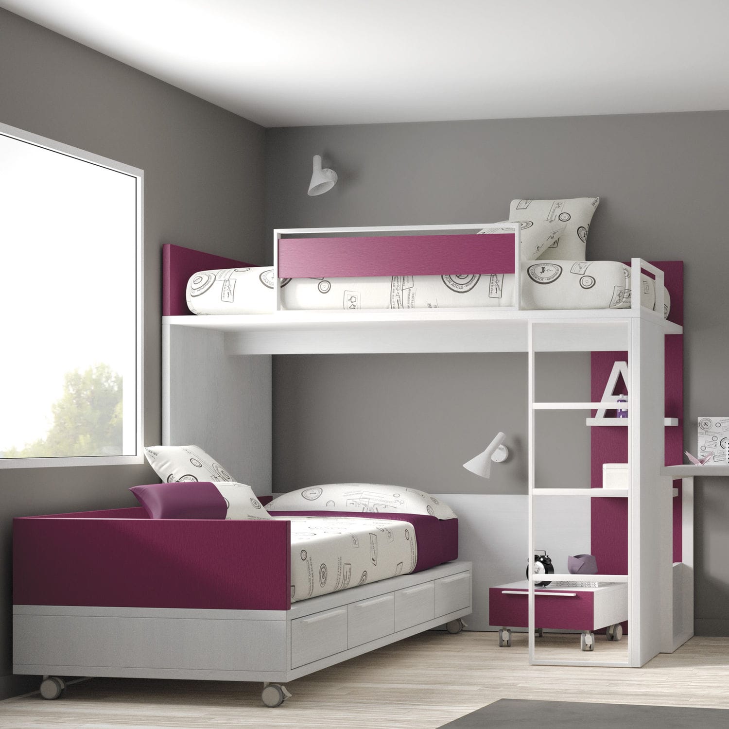 corner bedroom furniture for kids photo - 5