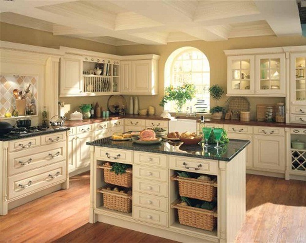 country kitchen designs with islands photo - 4