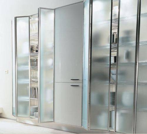 cupboard designs with glass photo - 1