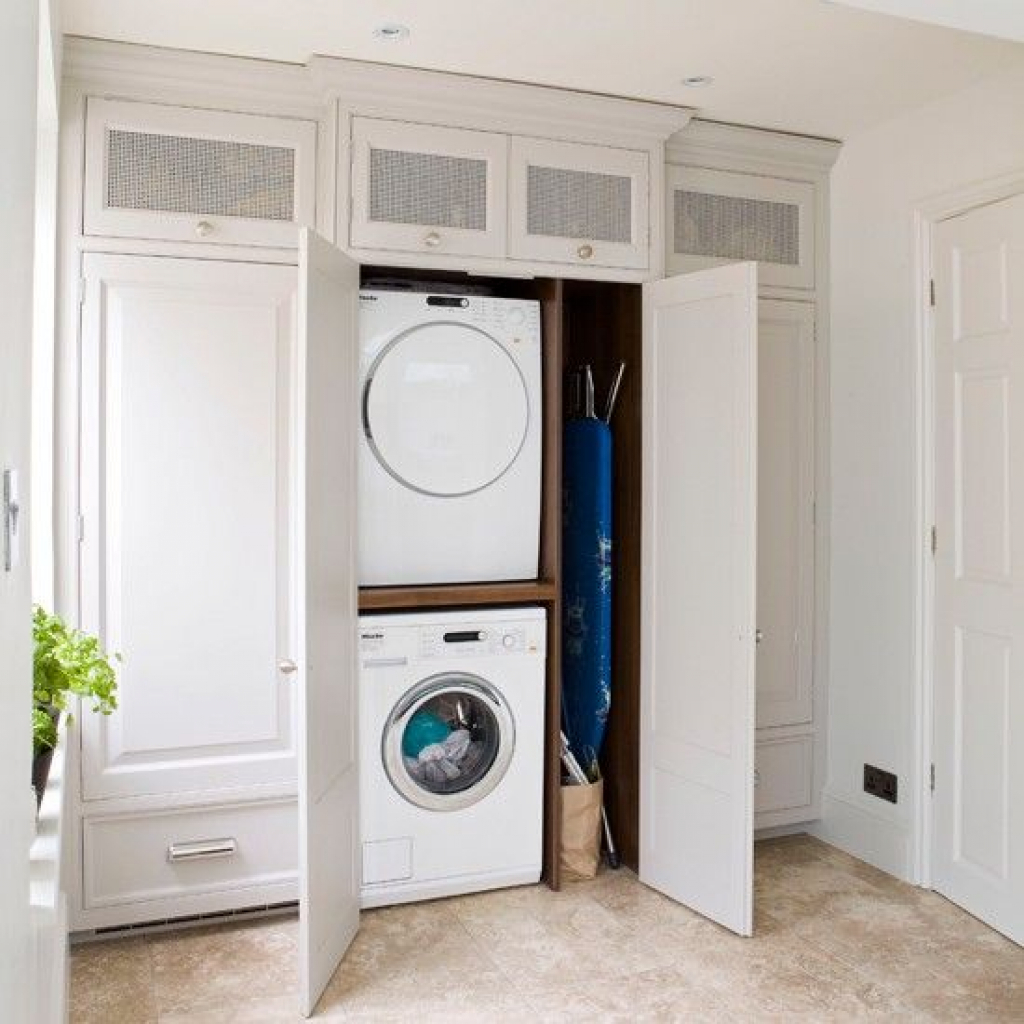 cupboard laundry designs photo - 7