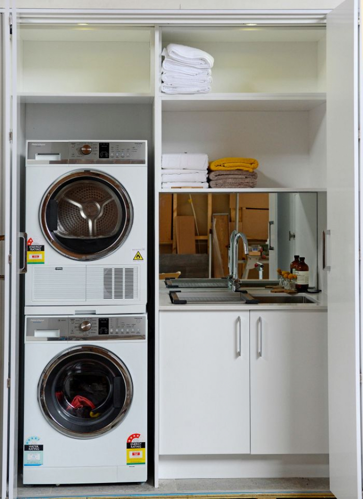 cupboard laundry designs photo - 9