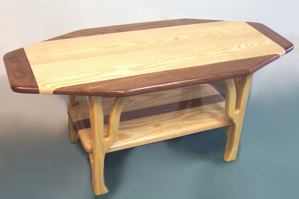 custom wood coffee table designs photo - 1