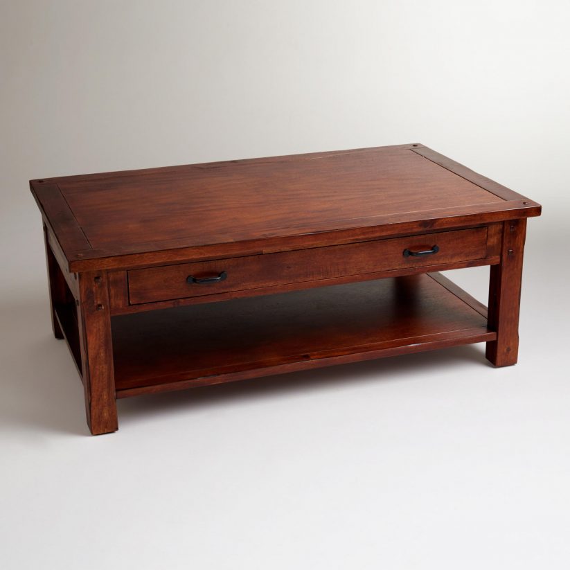 custom wood coffee table designs photo - 8