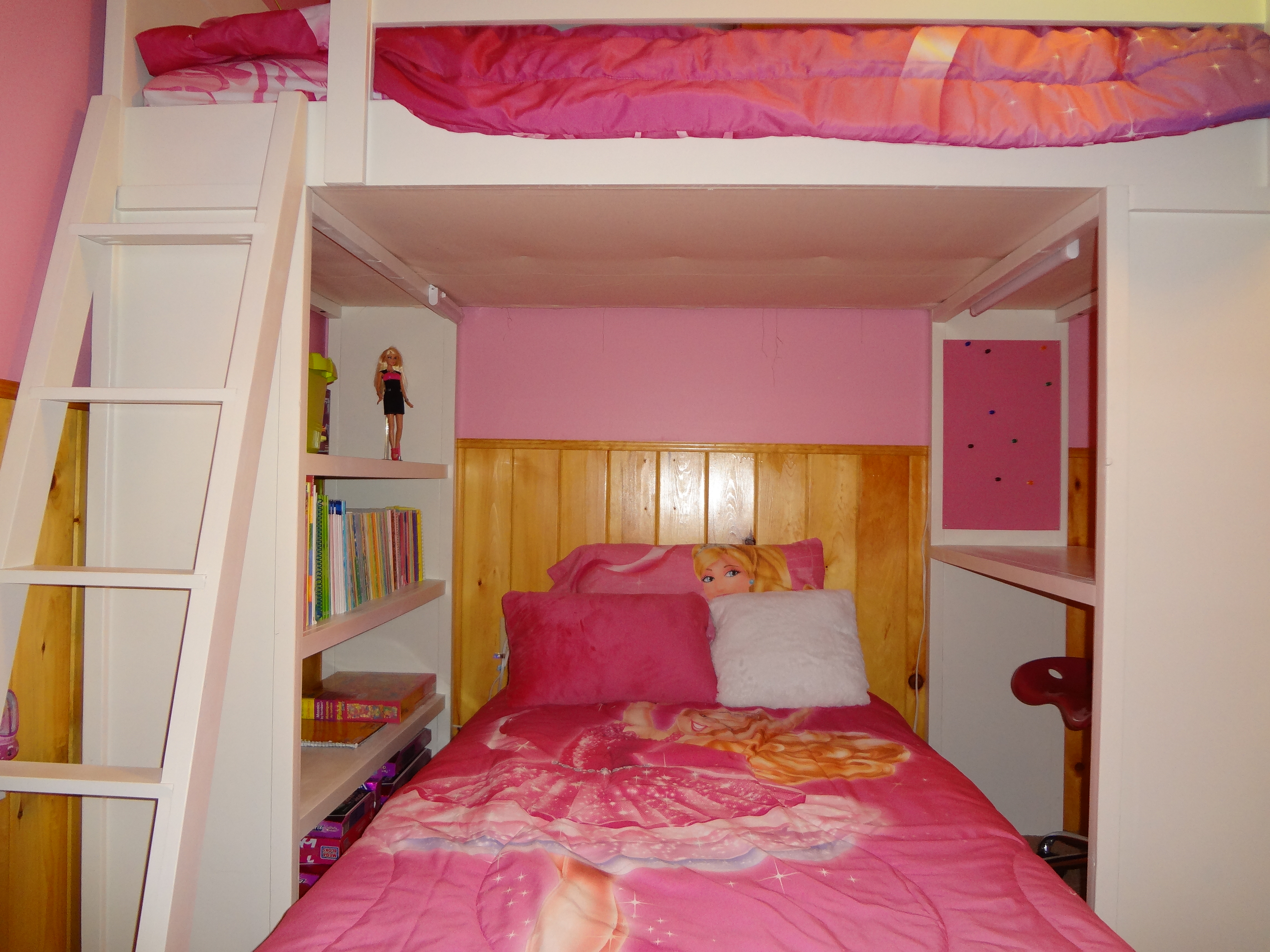 cute girly bunk beds photo - 10